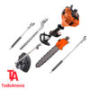 Kit Multifunción completo Desbrozadoras Anova D226 + Podadora + Cortasetos + Barras alargadoras (50 cm y 100 cm)